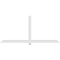 Ekena Millwork Eugene Architectural Grade PVC Gable Bracket, 96"W x 44"H x 4"D x 4"F, 11/12 Pitch GBP096X44X0404EUG00 - alternate 4